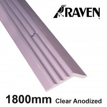 Raven H230AC Anodized Clear Aluminum Lino Edging 1800mm
